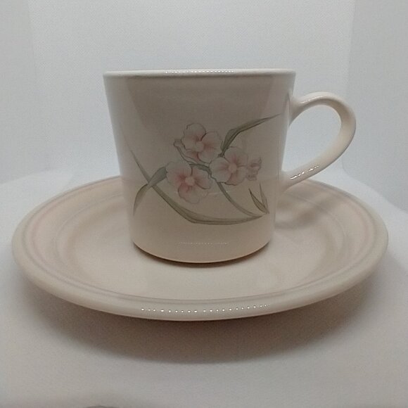 VTG 7 Cups/Saucers Corelle Sets Corning Spring Pond Dinnerware Cups/Saucers Set - Picture 6 of 10